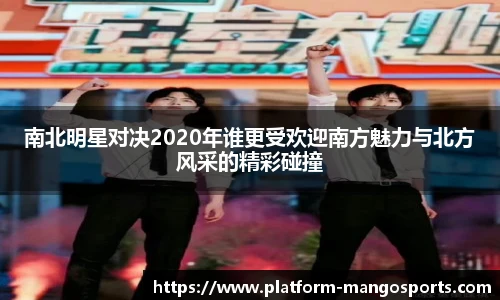 南北明星对决2020年谁更受欢迎南方魅力与北方风采的精彩碰撞